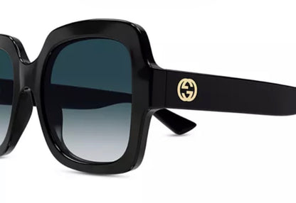 Minimal Squared Sunglasses, 54mm