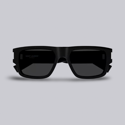 Naked Wirecore Squared Sunglasses, 55mm