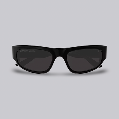 Logo Rectangular Sunglasses, 56mm